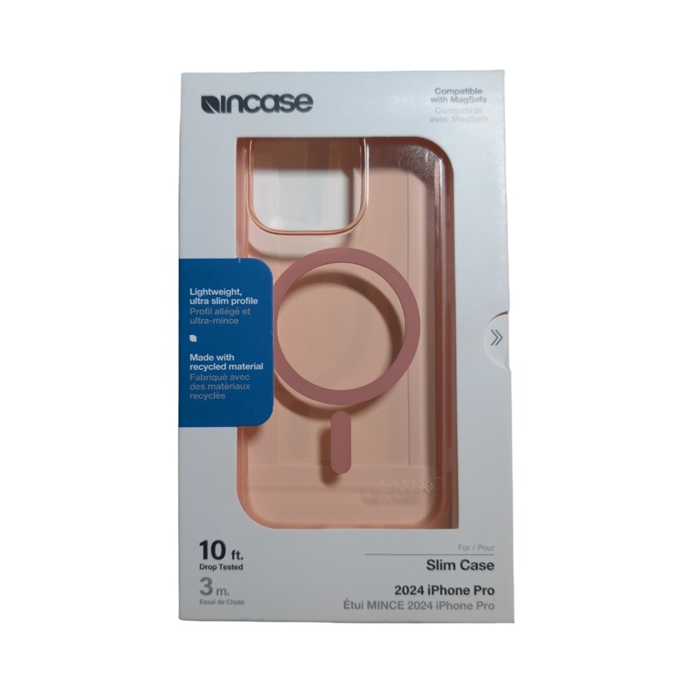 A1-O Incase - Slim‎ Case with MagSafe for Apple iPhone 16 Pro - Blush Pink